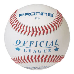 Pronine official league series baseballs – “OL” (sold by case – 10 dozen)