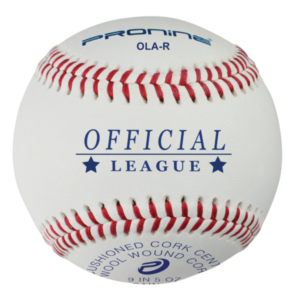 Pronine official league series baseballs – “OLA-R” (sold by case -10 dozen)