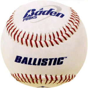 Baden official 9 inch ballistic pitching machine baseballs – “PBBKS” (sold by case – 10 dozen)