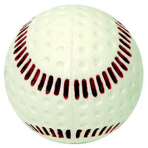 Red Seams Dimpled Patented Pitching Machine ball – “PBBRS” (sold by case- 10 dozen)
