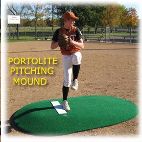 portolite pitching mound from baseball excellence