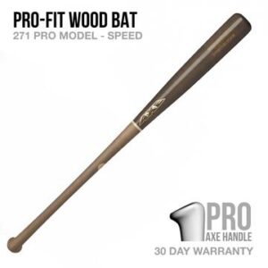 Axe bat Pro-Fit Speed Wood baseball Bat with Pro Axe Handle