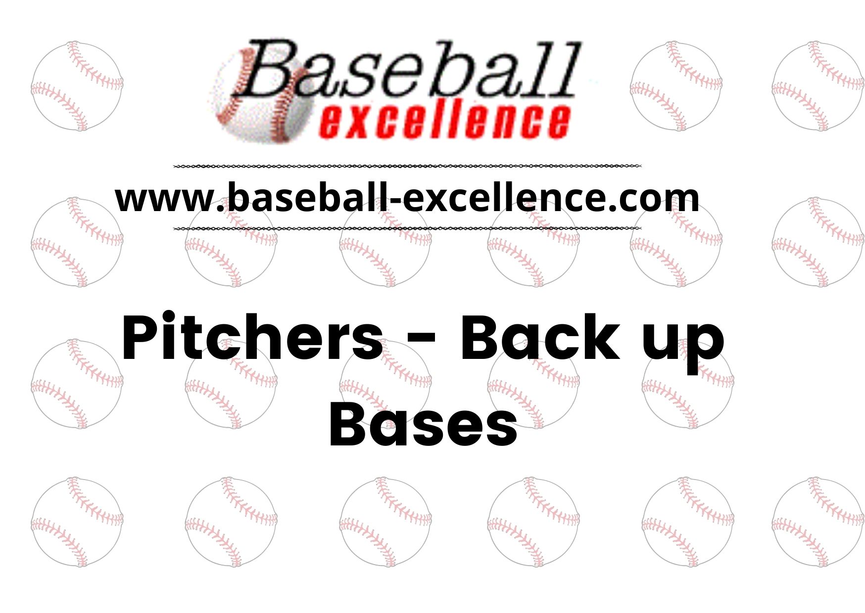 You are currently viewing Pitchers-Back Up Bases