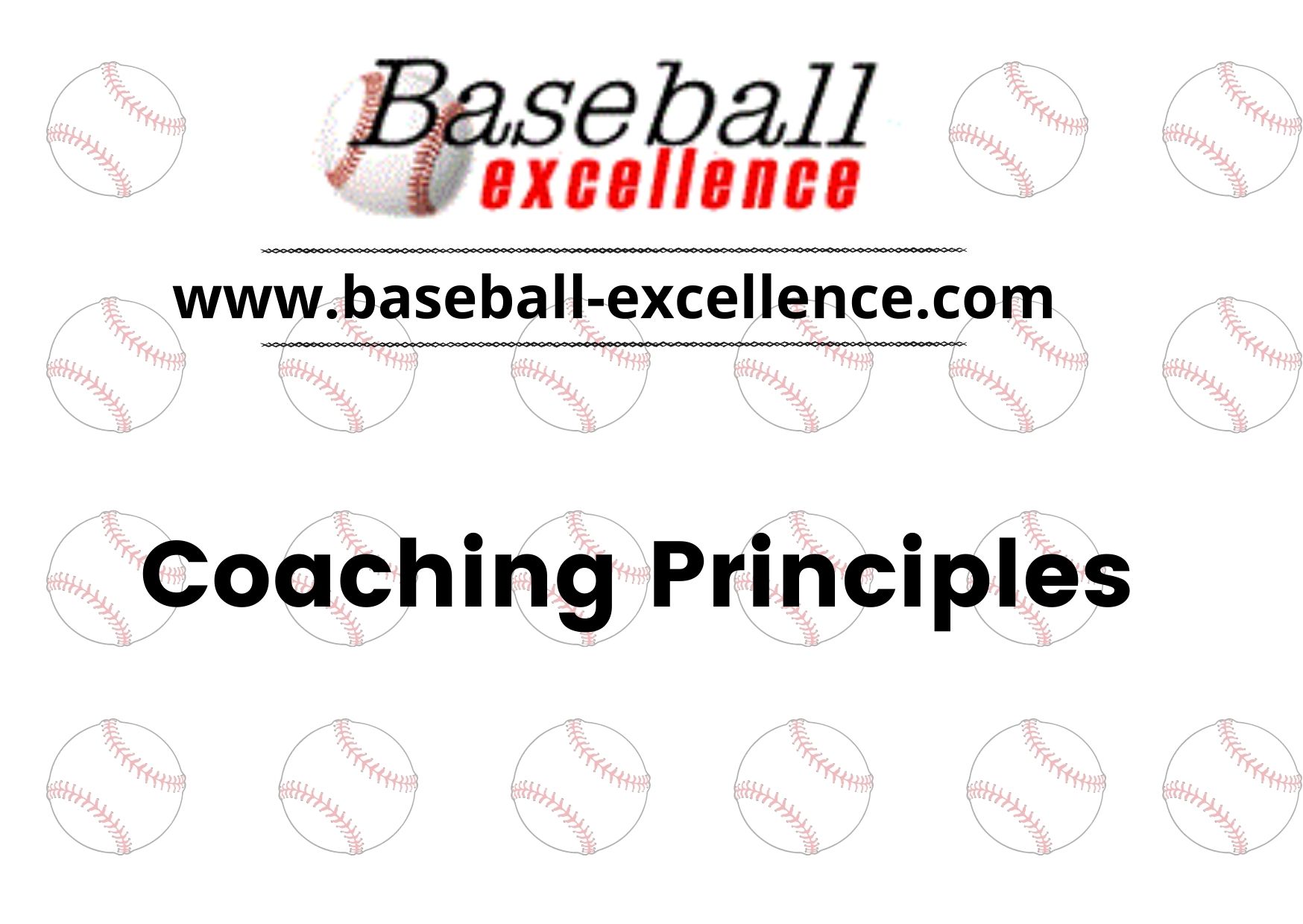 You are currently viewing Coaching Principles
