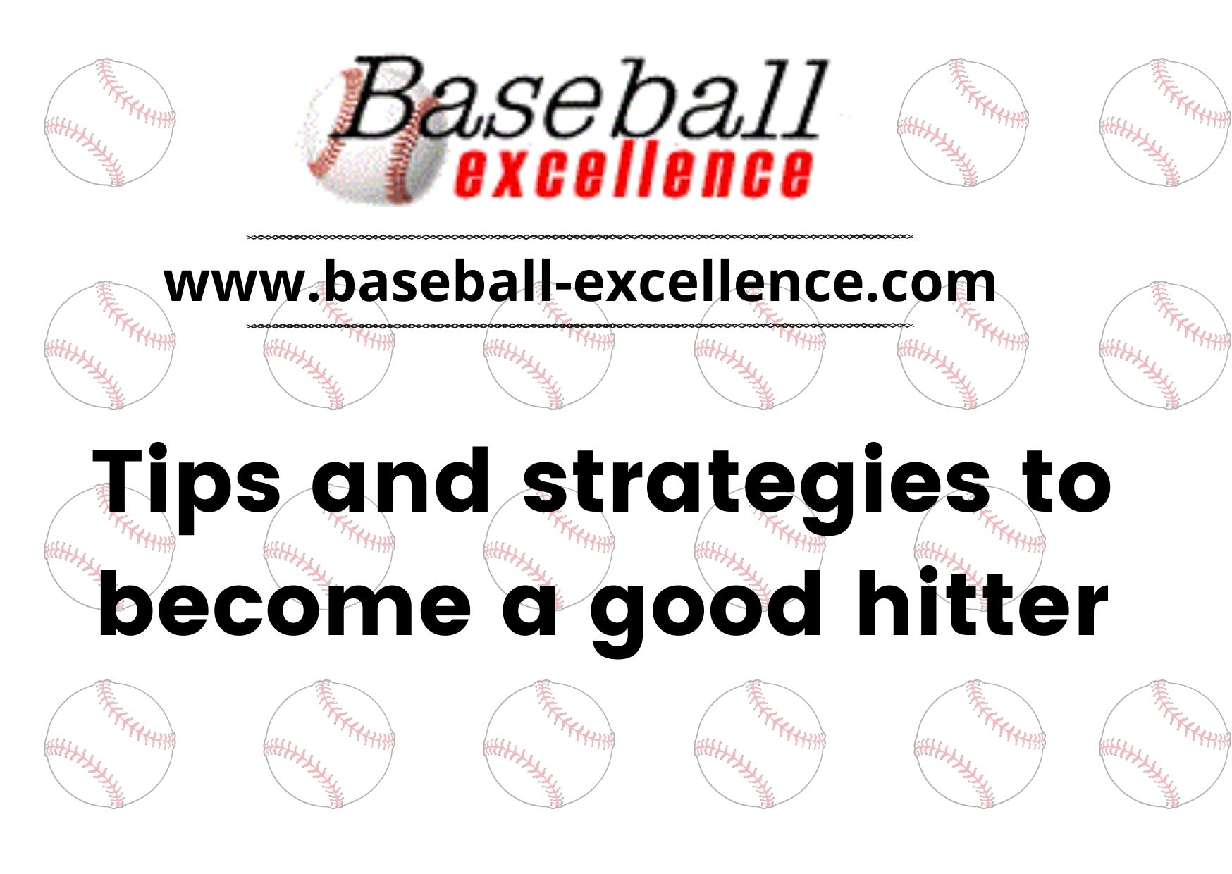 You are currently viewing Tips and Strategies to Become a Good Hitter