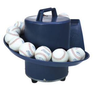 Baseball soft toss machine from jugs sports